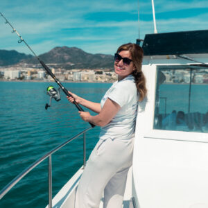 Barco privado, pesca y bebidas Ilimitadas.